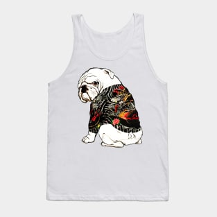 Bull dog Yakuza Tattoo Tank Top